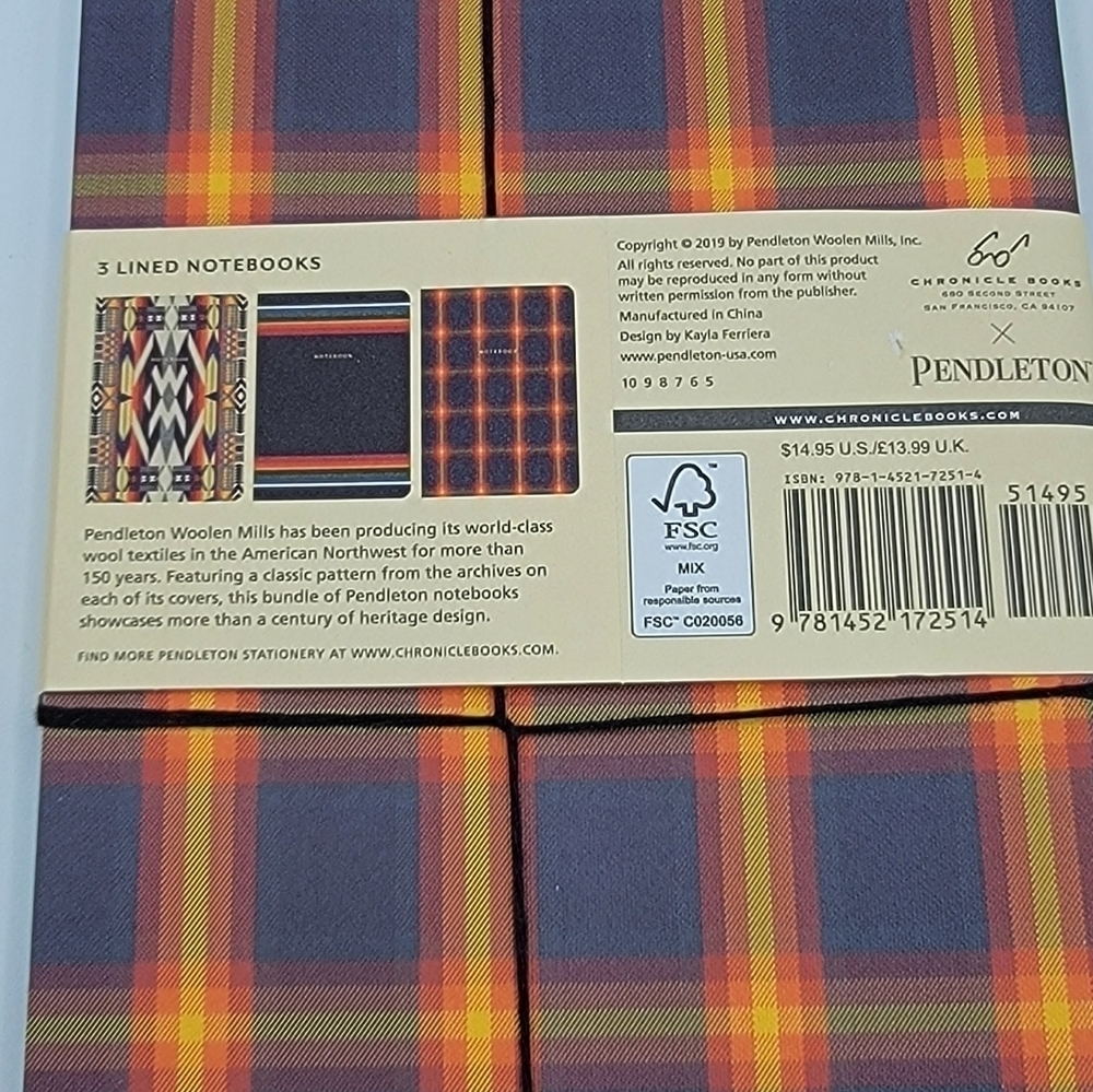 Pendleton Notebooks Cards Sticker & Pin Bundle #2149 - Picture 4 of 10